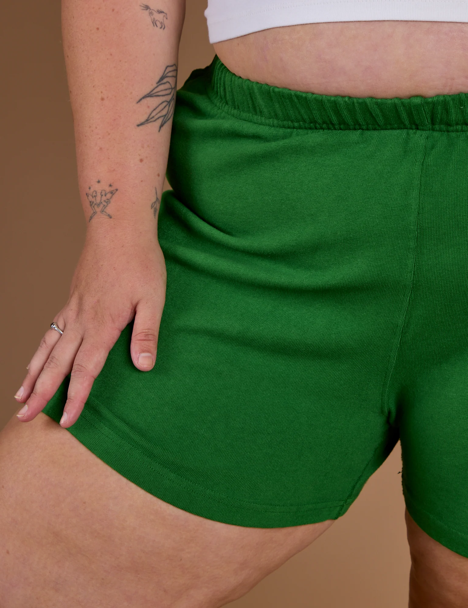 Athletic Shorts - Forest Green - Image 22