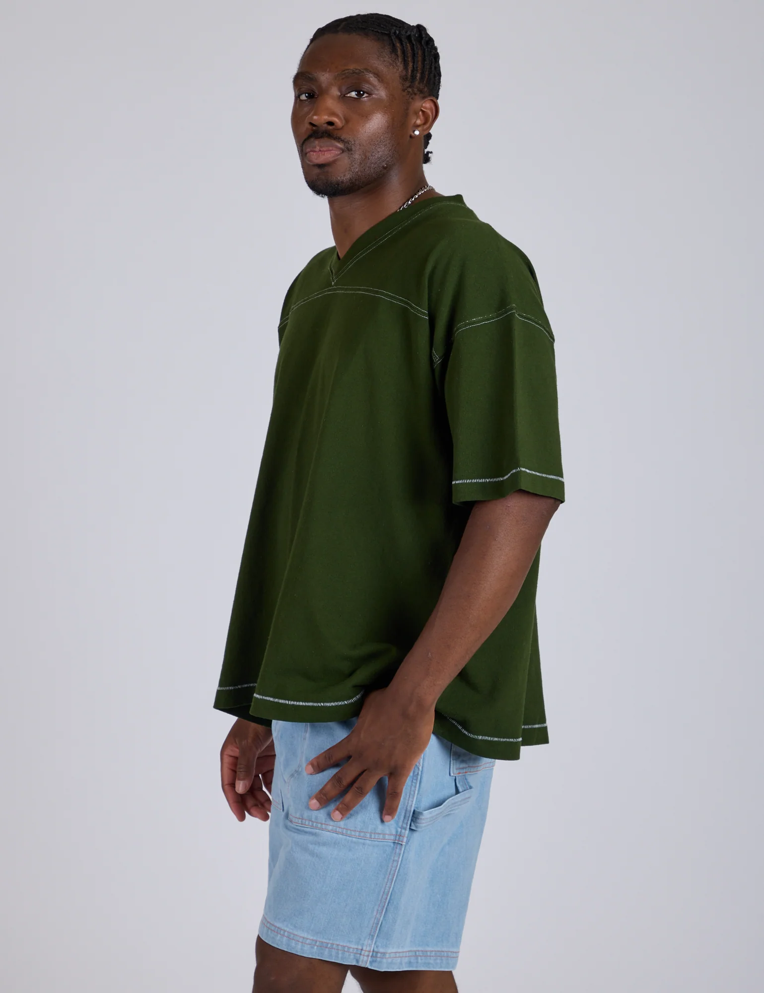Burly Jersey - Evergreen - Image 11