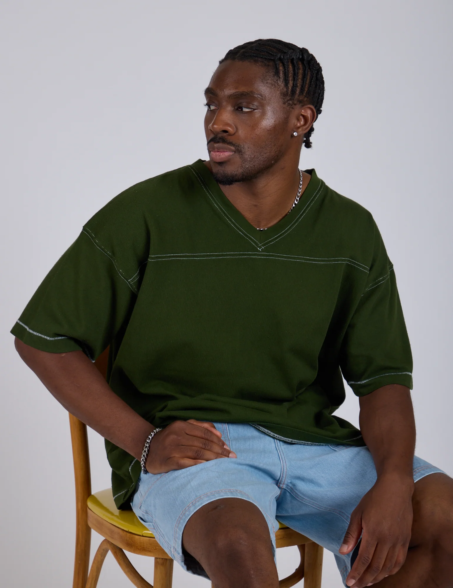 Burly Jersey - Evergreen - Image 13