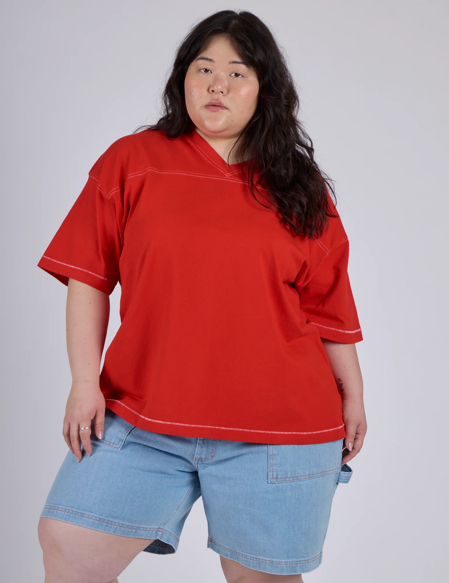 Burly Jersey - Mustang Red - Image 17