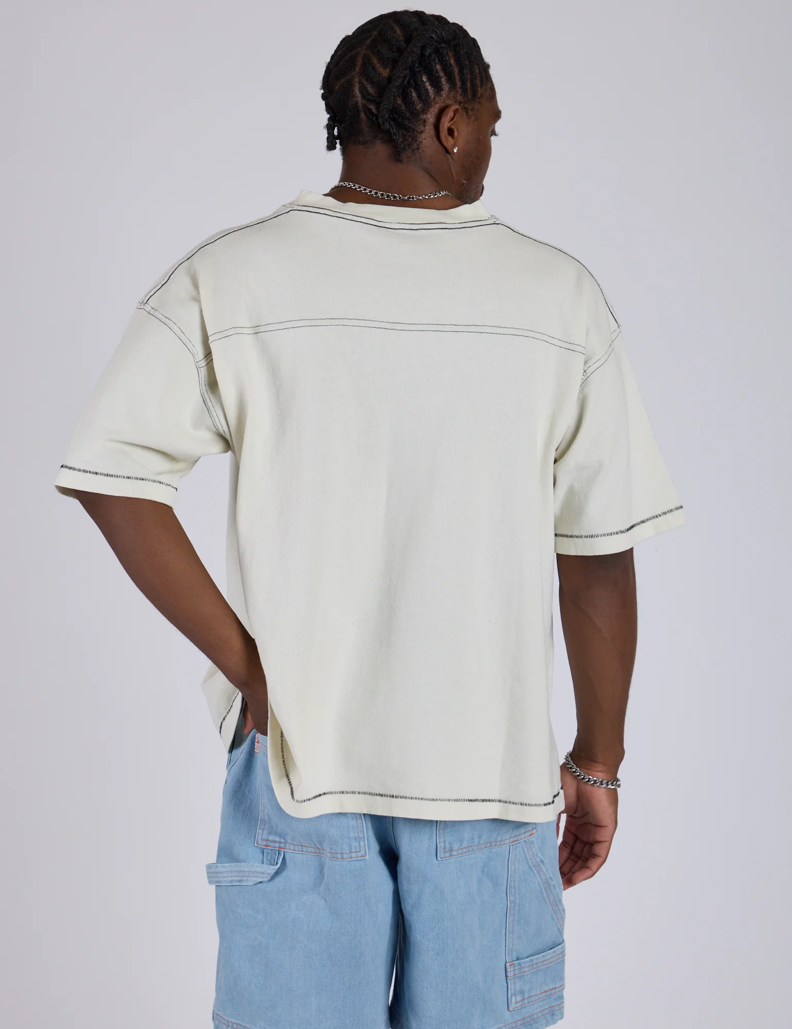 Burly Jersey - Vintage Tee White - Image 7