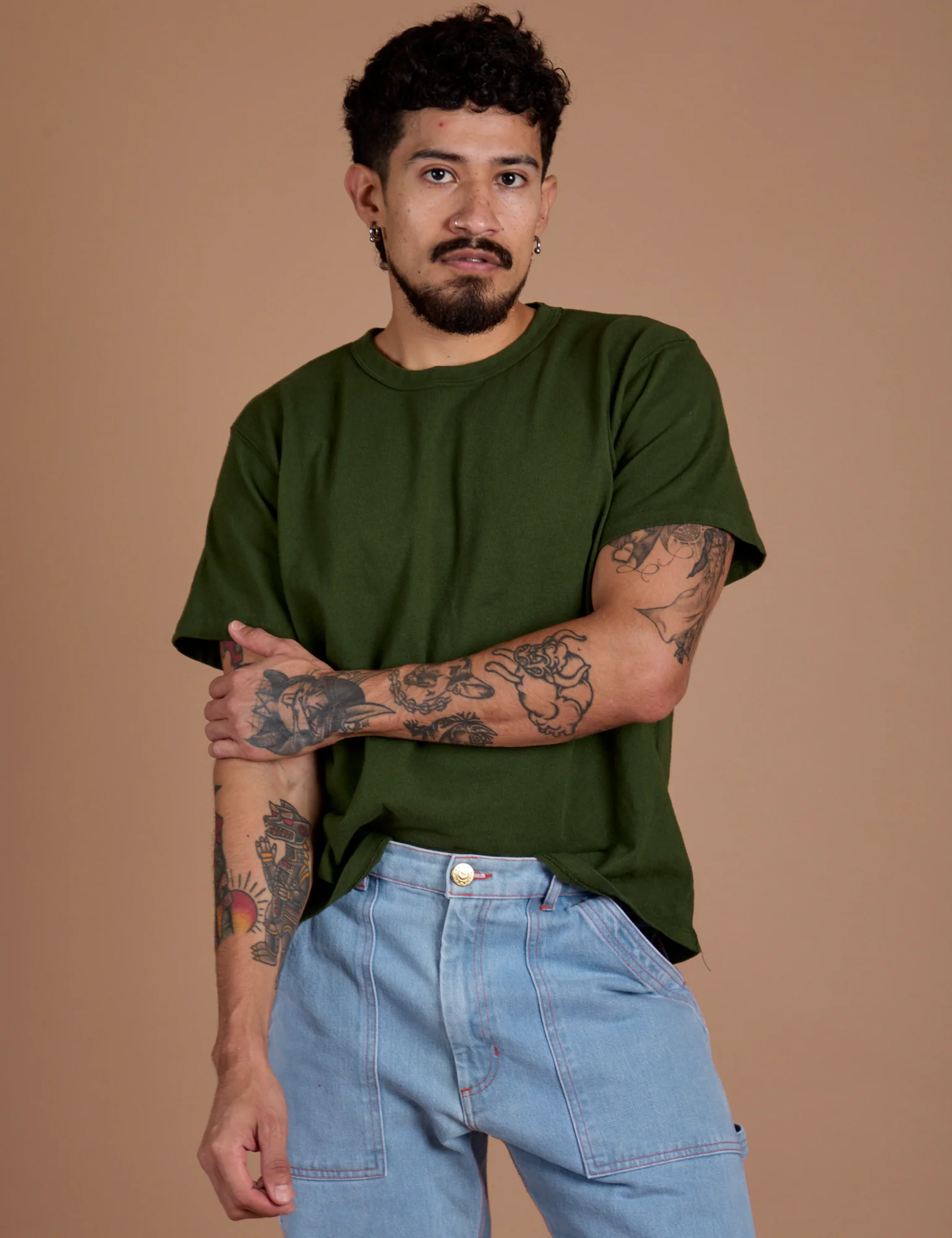Burly Tee - Evergreen - Image 8