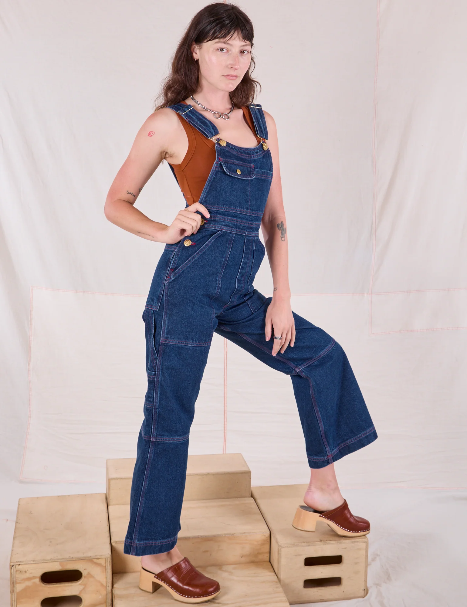 Carpenter Overalls - Dark Wash *FINAL SALE* - Image 13