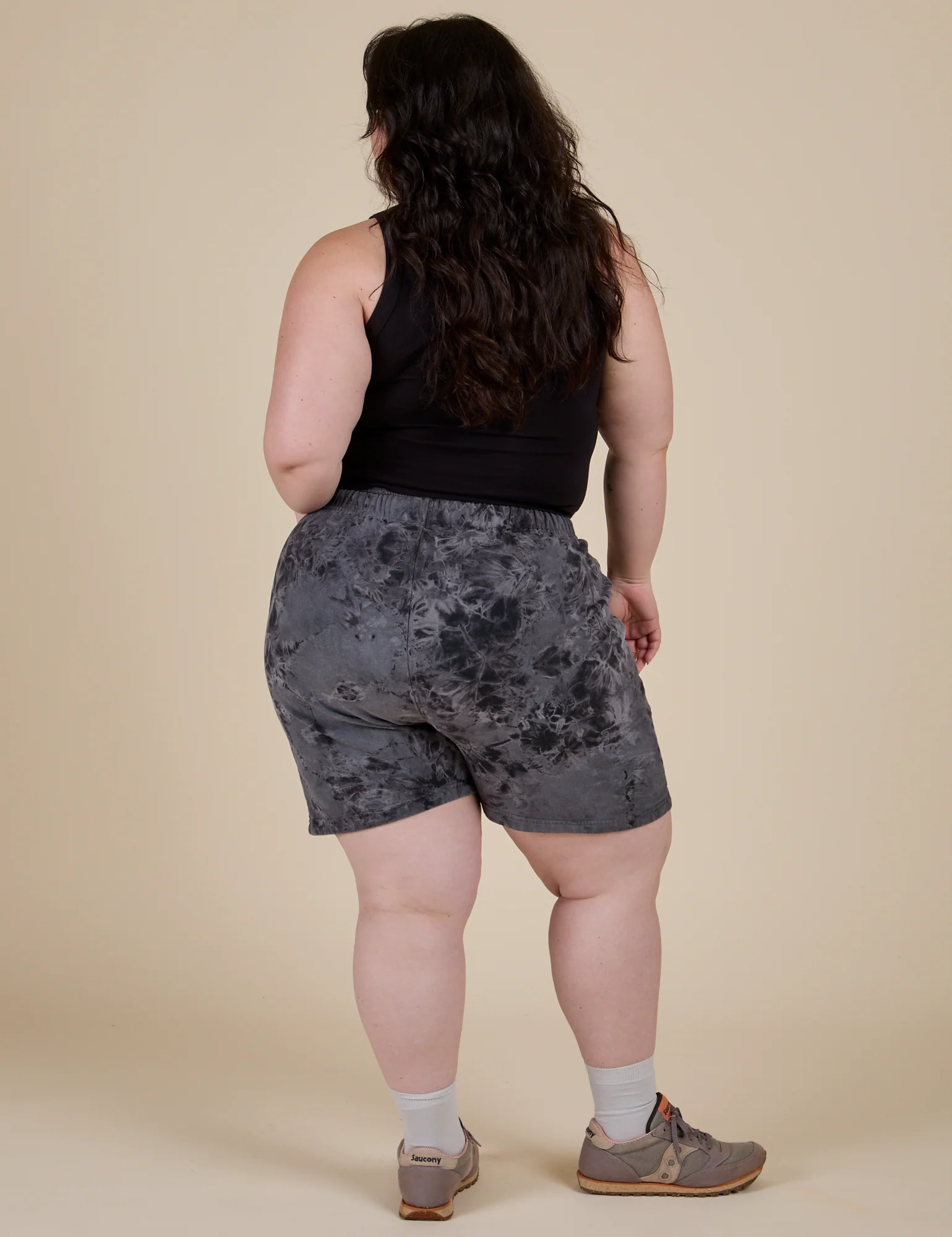 Heavyweight Sweat Shorts - Black Magic Waters - Image 15