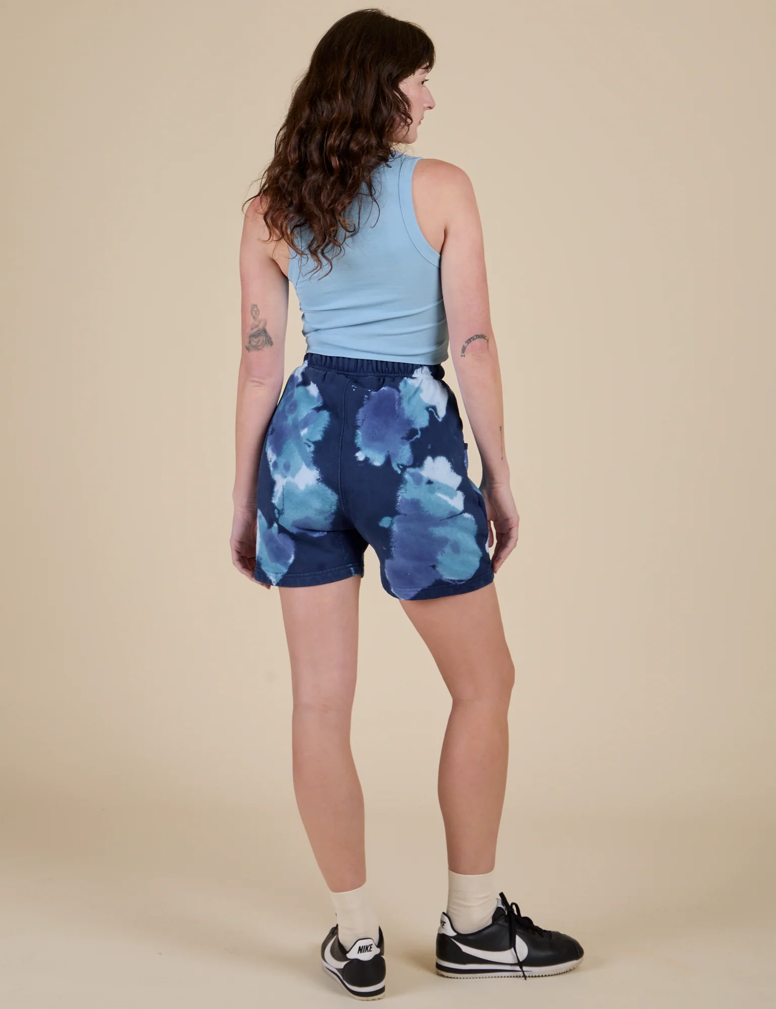 Heavyweight Sweat Shorts - Blue Magic Waters - Image 9