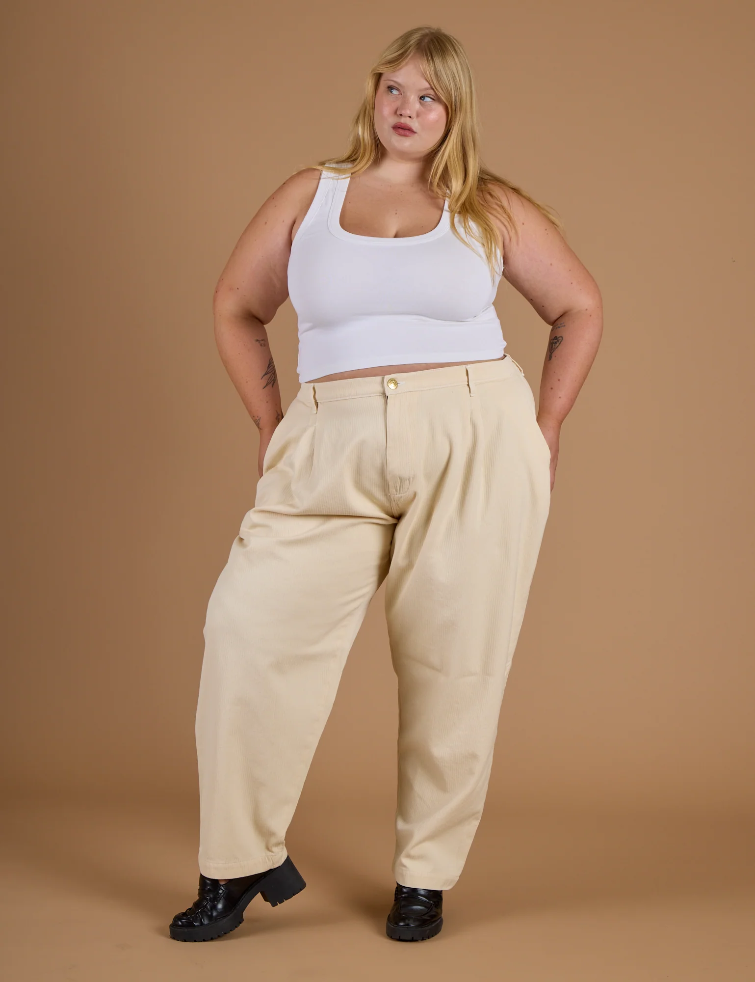 Heritage Trousers - Vintage Off-White - Image 14