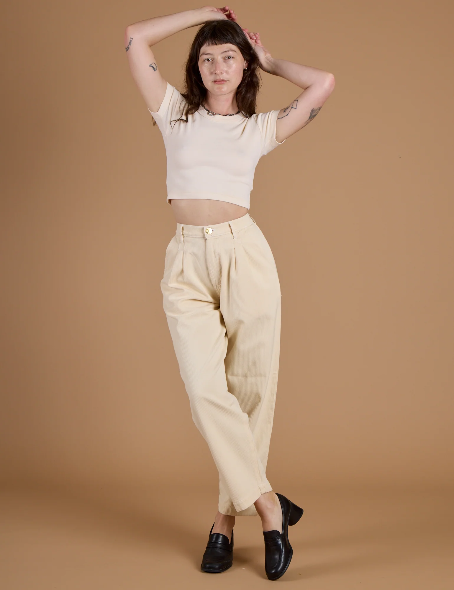 Heritage Trousers - Vintage Off-White - Image 5