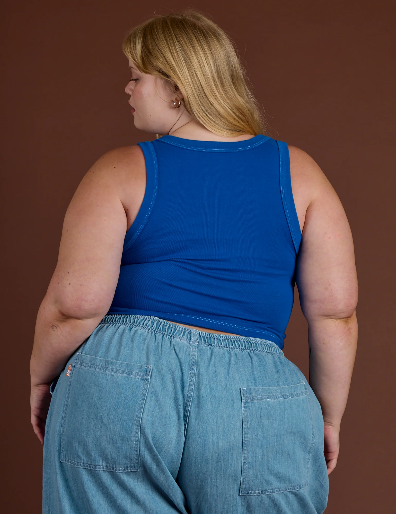 Icon Cropped Tank - Blue Sun - Image 14