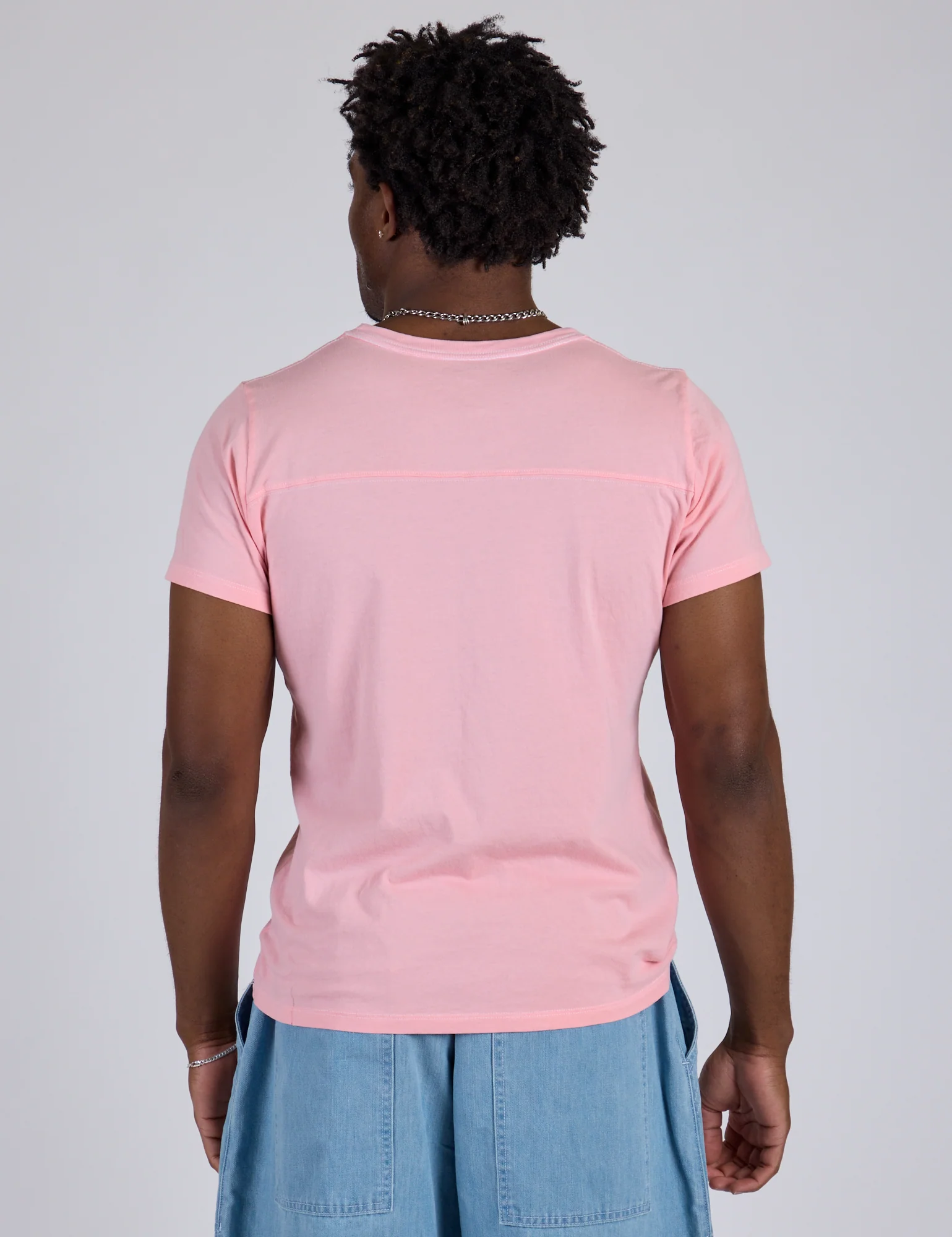 Jr. Varsity Tee - Baby Pink *FINAL SALE* - Image 8