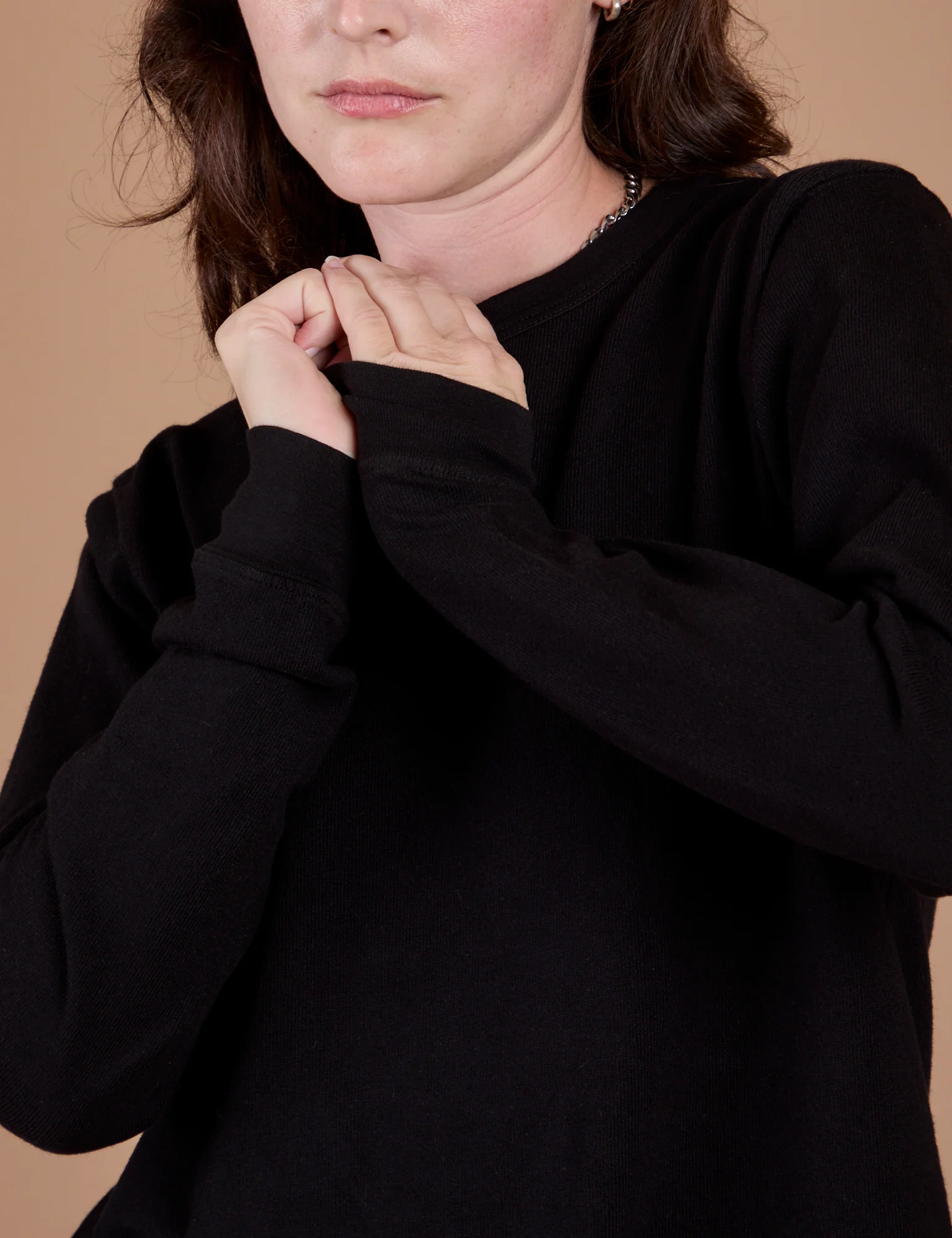 Long Sleeve Burly Tee - Basic Black - Image 18