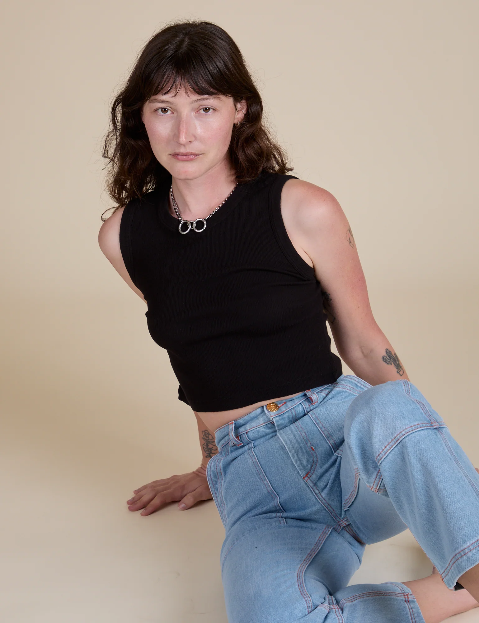 Muscle Tee - Basic Black - Image 18