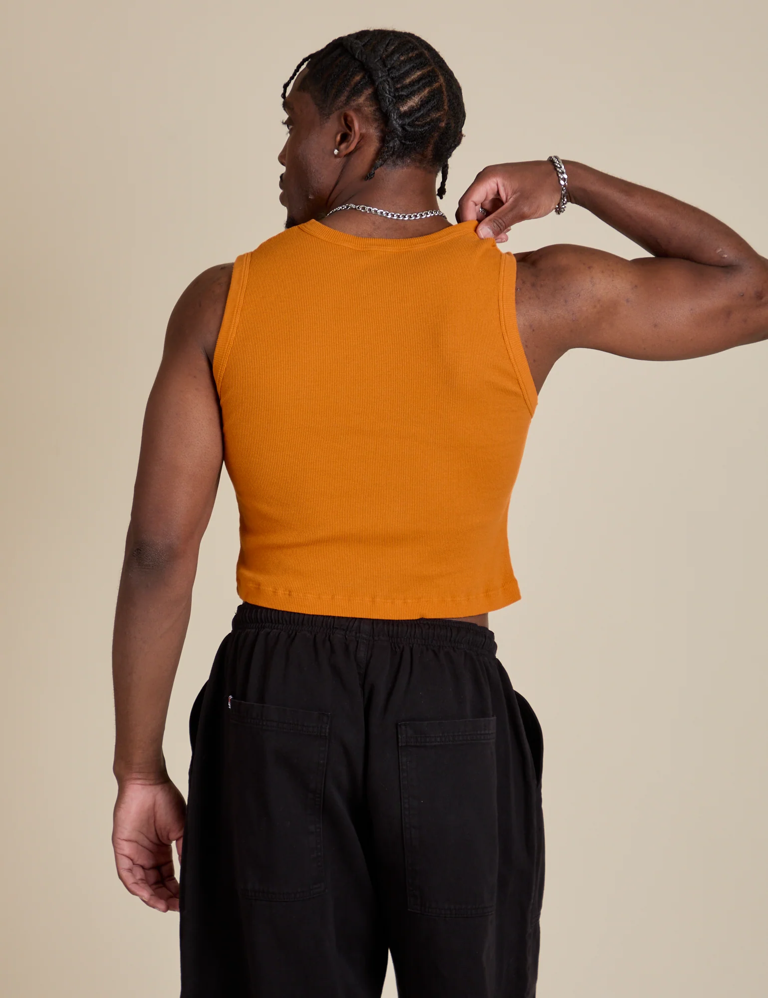 Muscle Tee - Creamsicle Orange - Image 7
