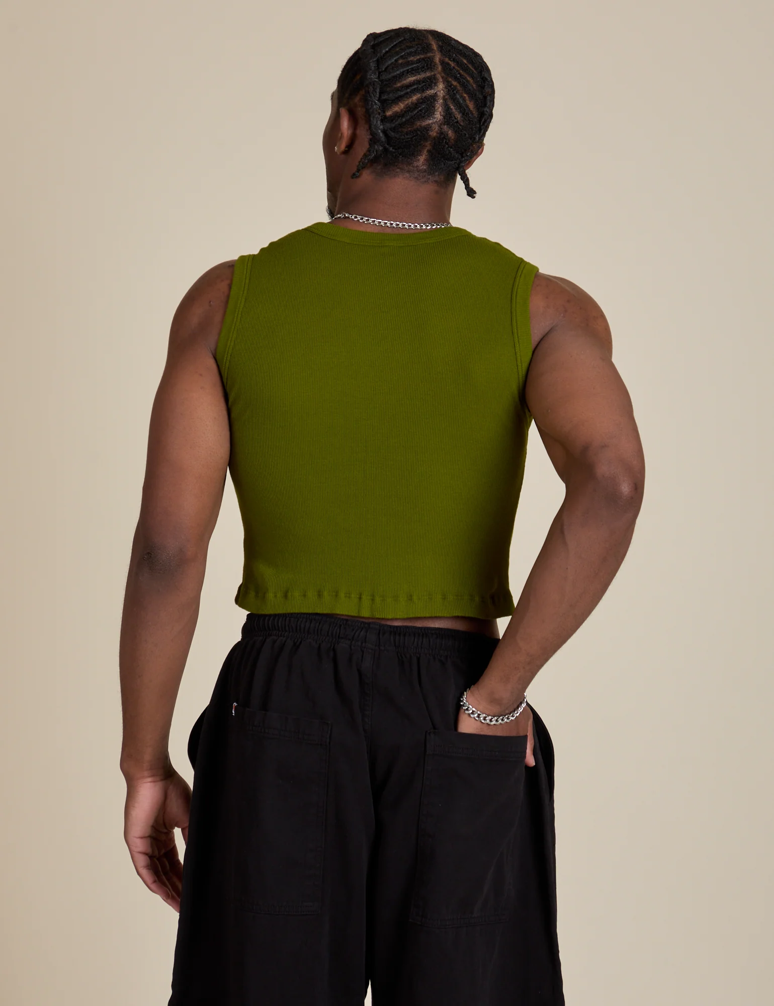 Muscle Tee - Summer Olive - Image 7