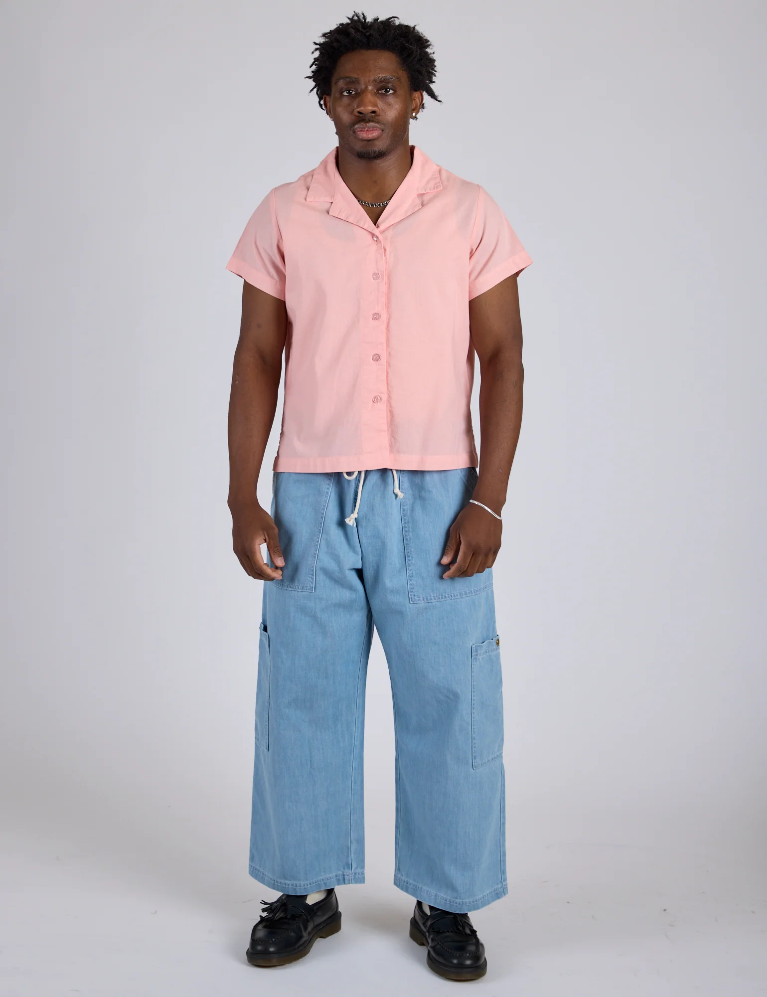 Pantry Button-Up - Baby Pink *FINAL SALE* - Image 13