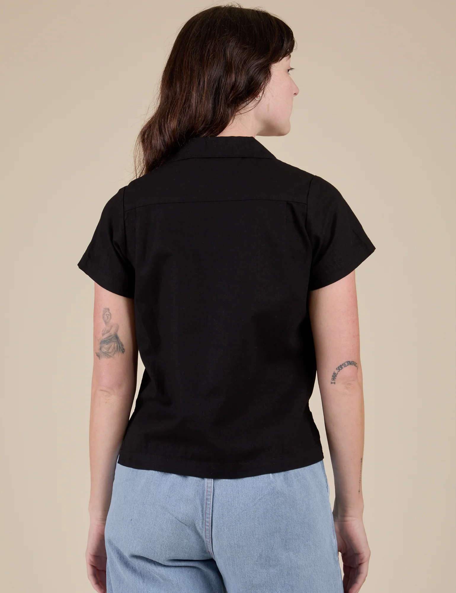 Pantry Button-Up - Basic Black - Image 23