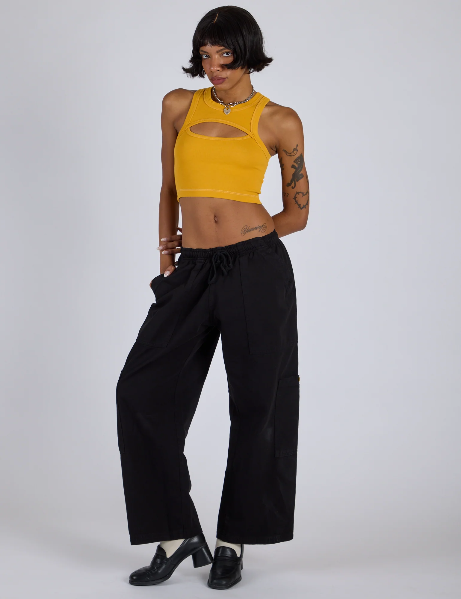 Porthole Tank - Mustard Yellow - Image 12