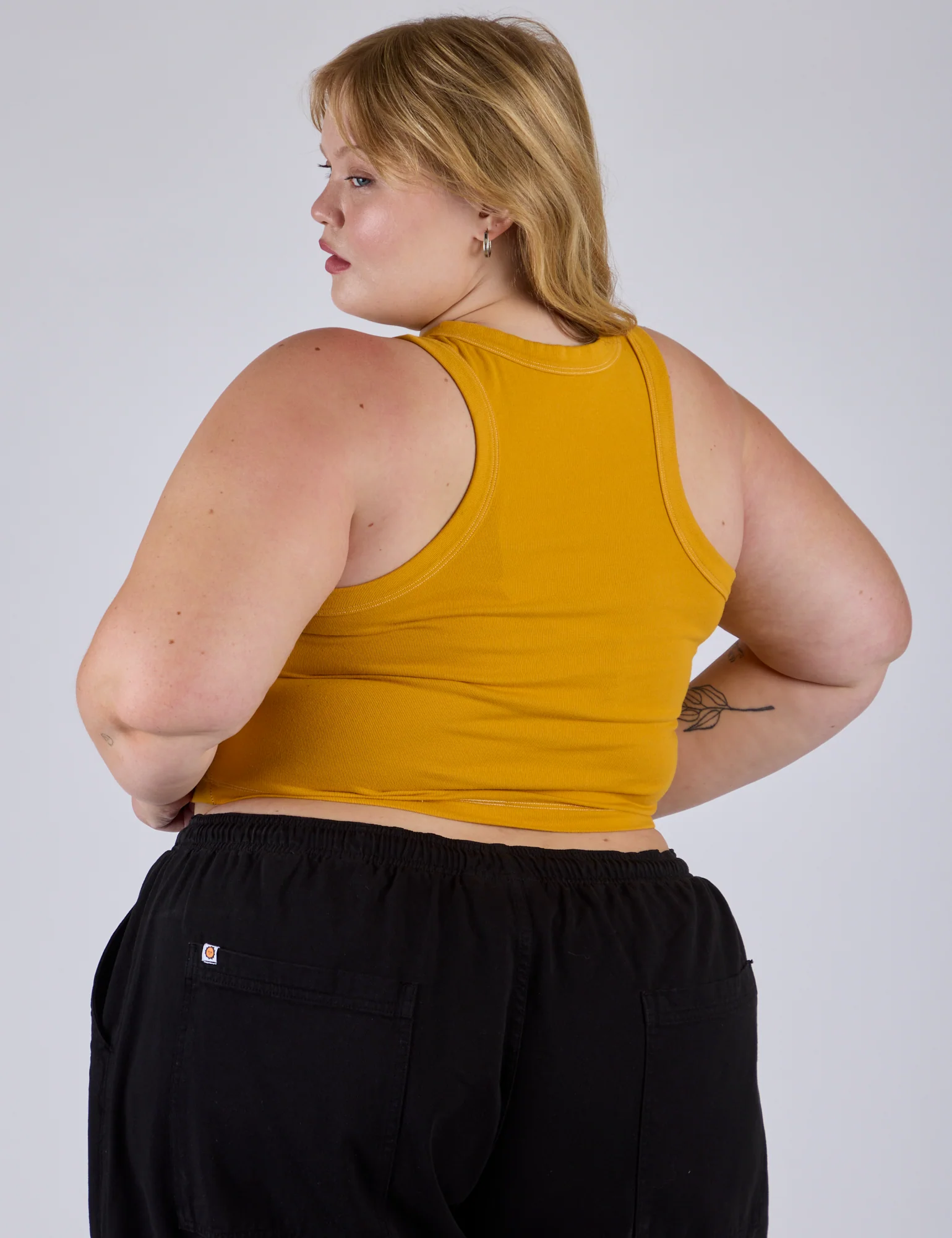 Porthole Tank - Mustard Yellow - Image 7
