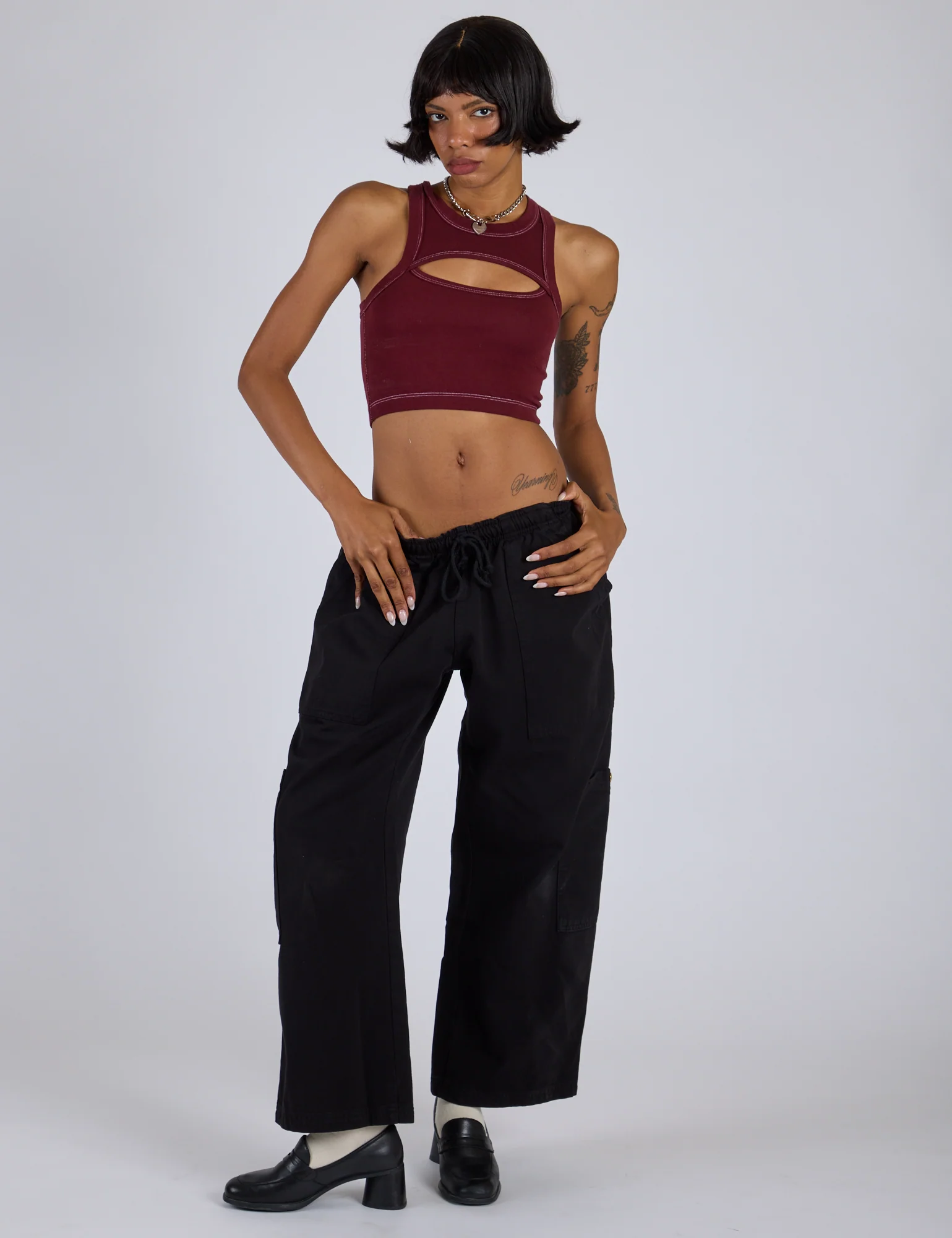 Porthole Tank - Red Wine - Image 11