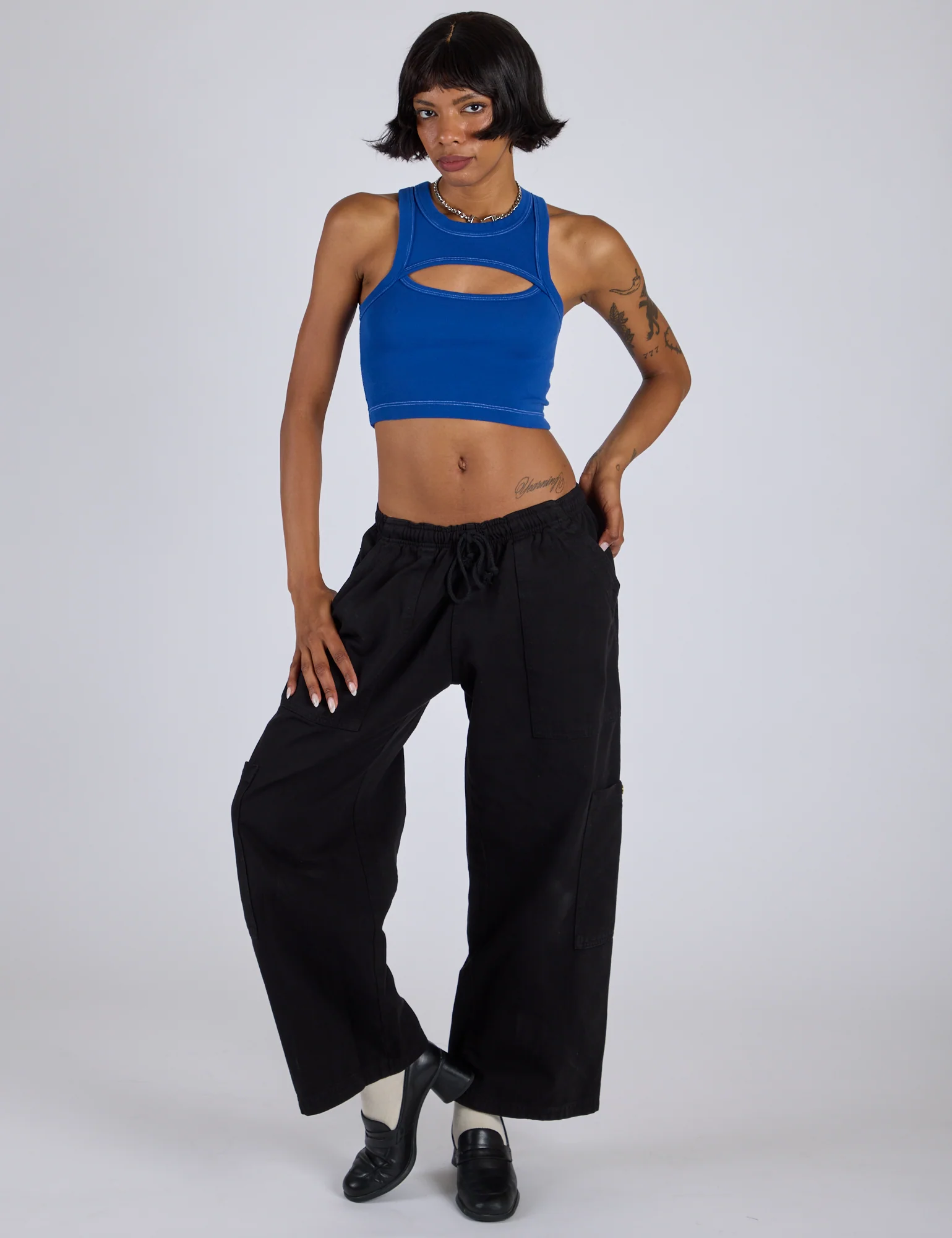 Porthole Tank - Royal Blue - Image 4