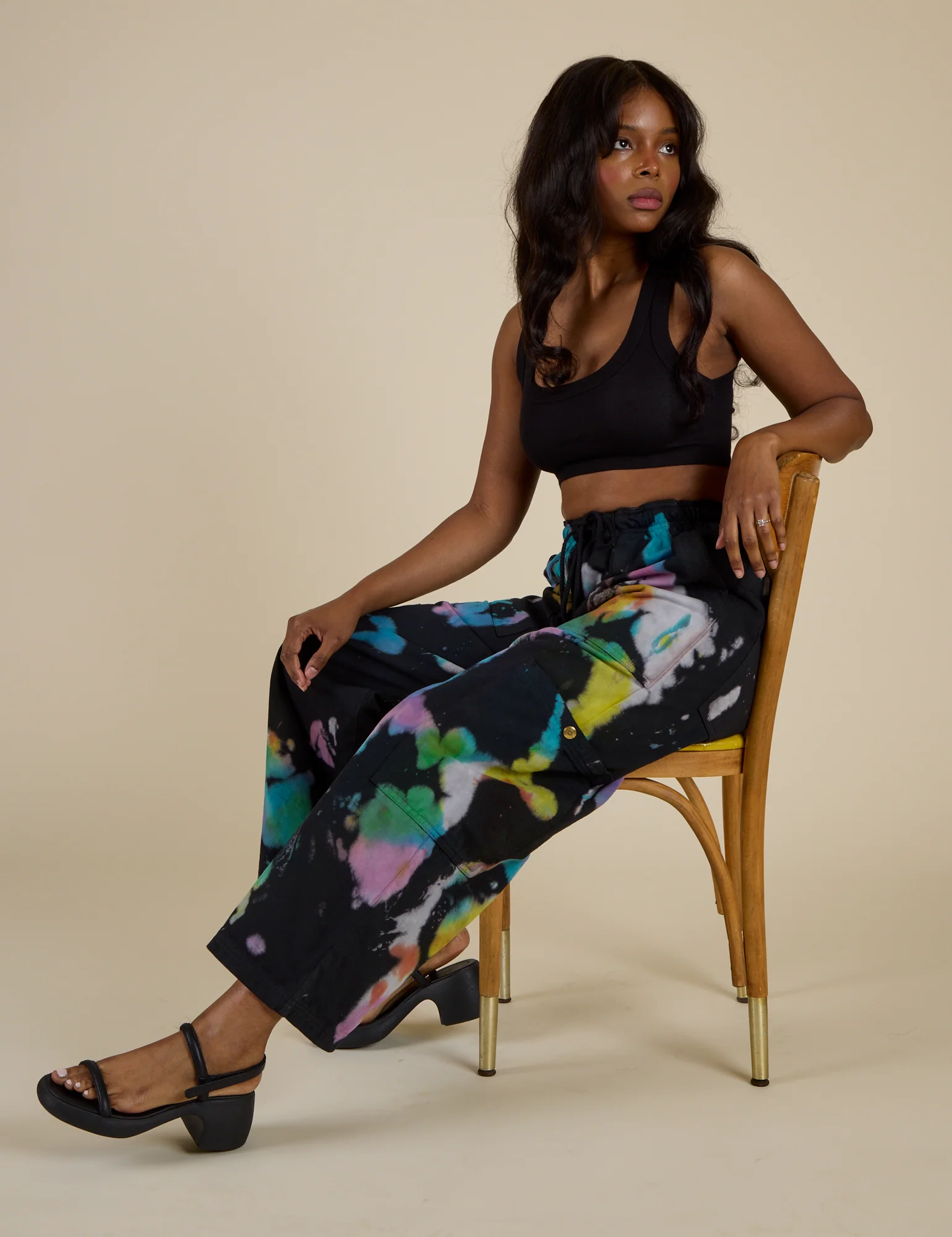 *PRE-ORDER* Rainbow Magic Waters Drop Pocket Pants - Image 9