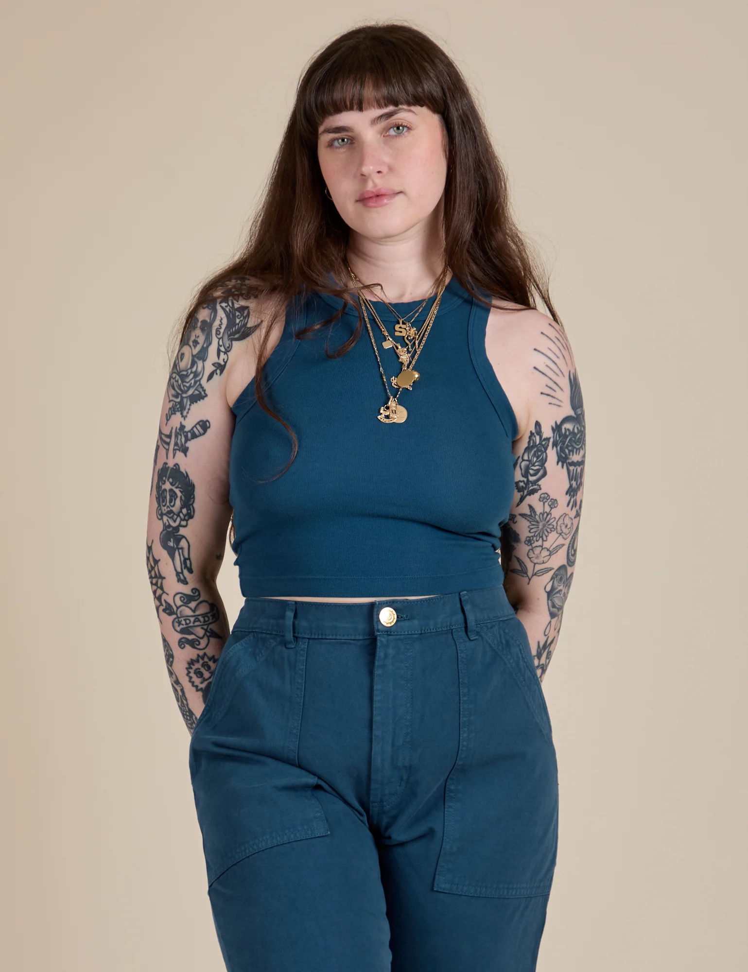 Racerback Tank - Lagoon - Image 3