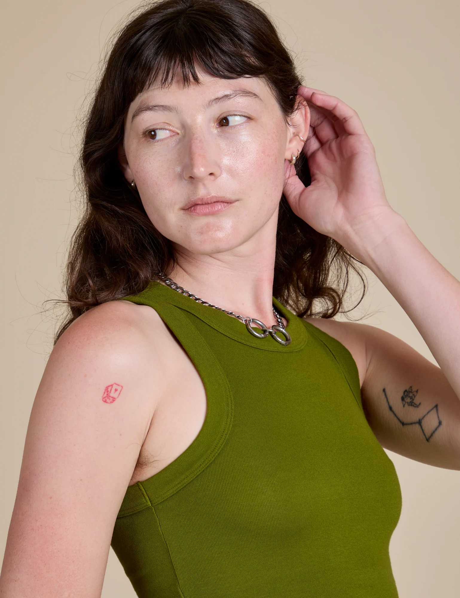 Racerback Tank - Summer Olive - Image 10