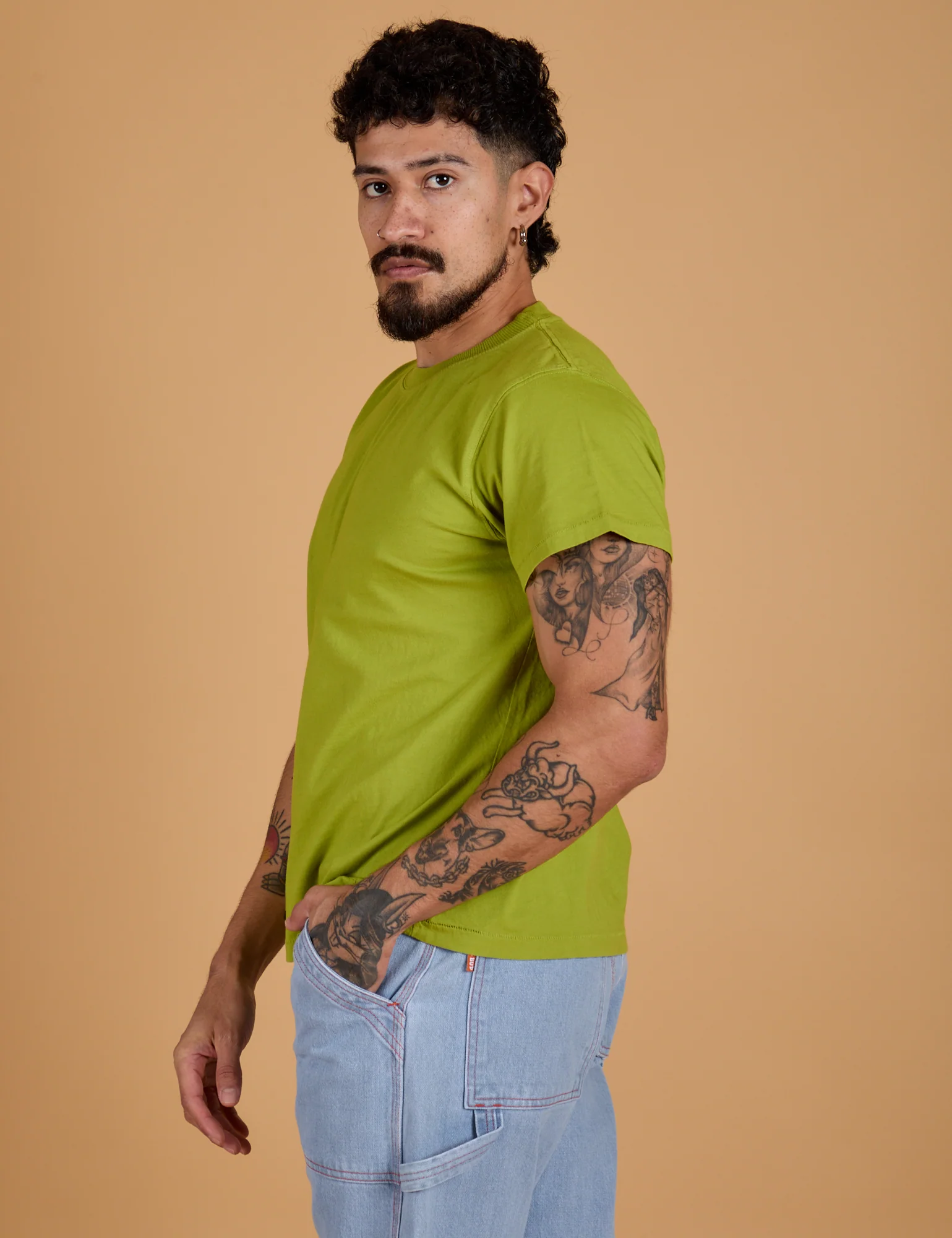 The Organic Vintage Tee - Gross Green - Image 7