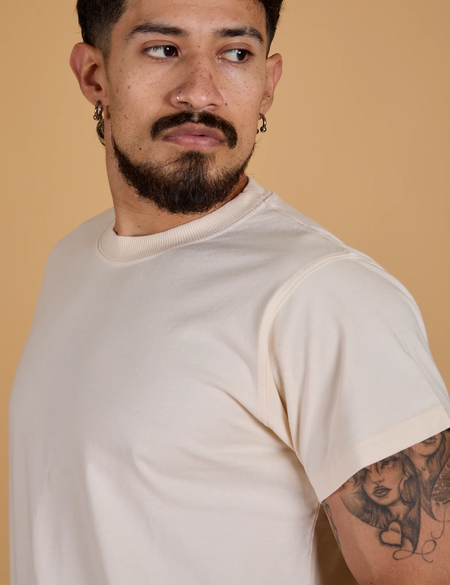 The Organic Vintage Tee - Vintage Off White - Image 16