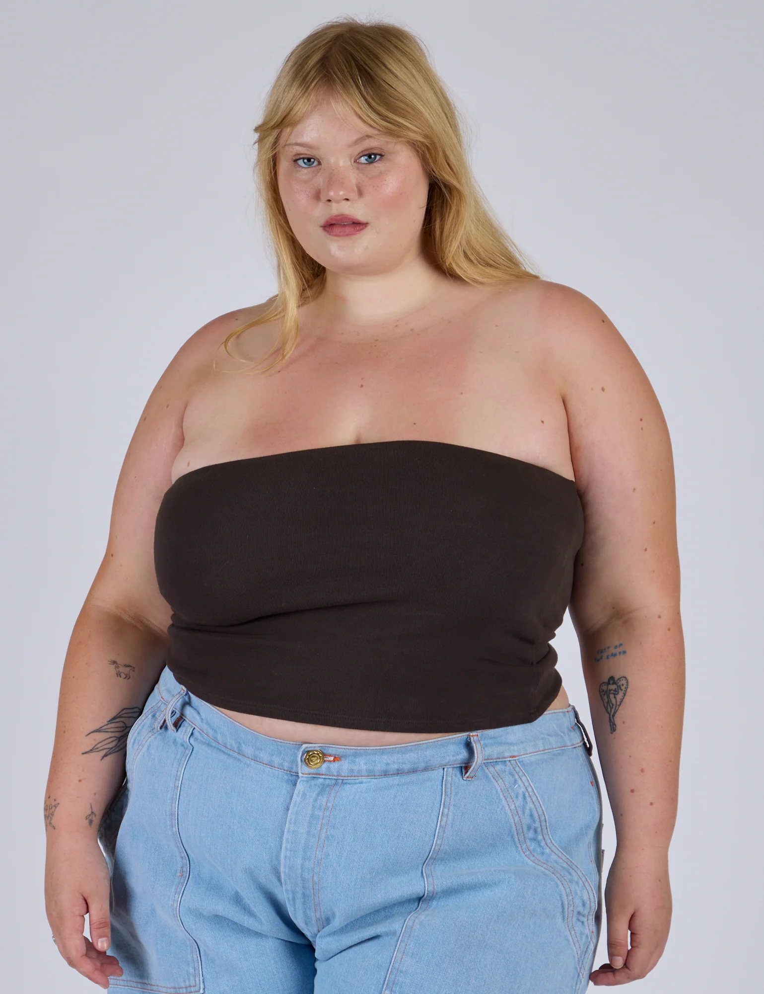 Tube Top - Espresso Brown - Image 3