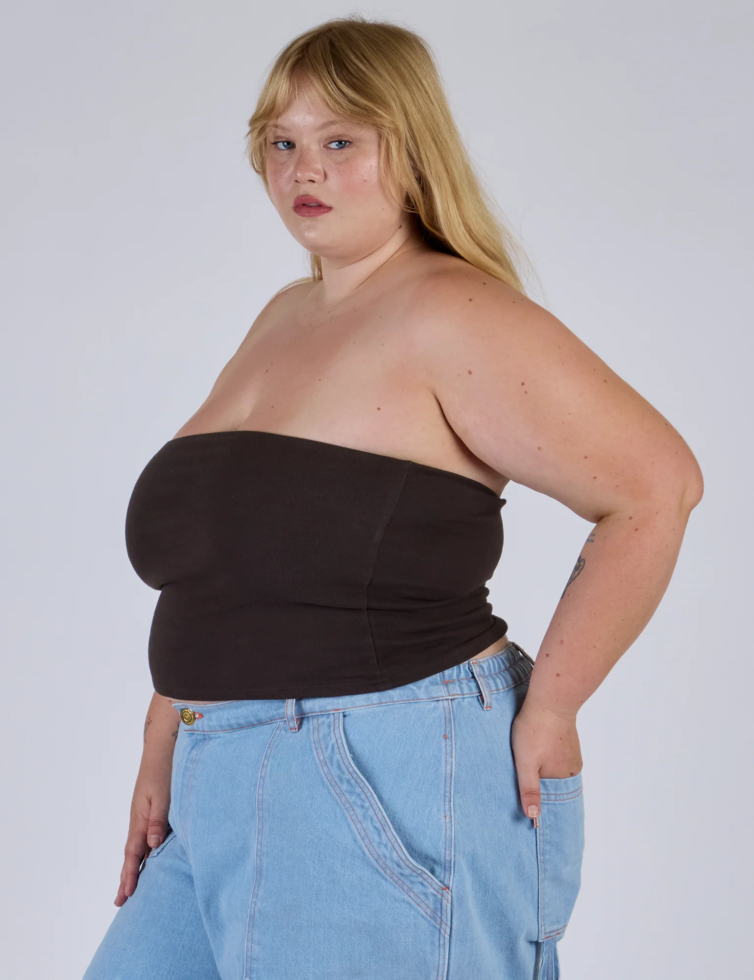 Tube Top - Espresso Brown - Image 6