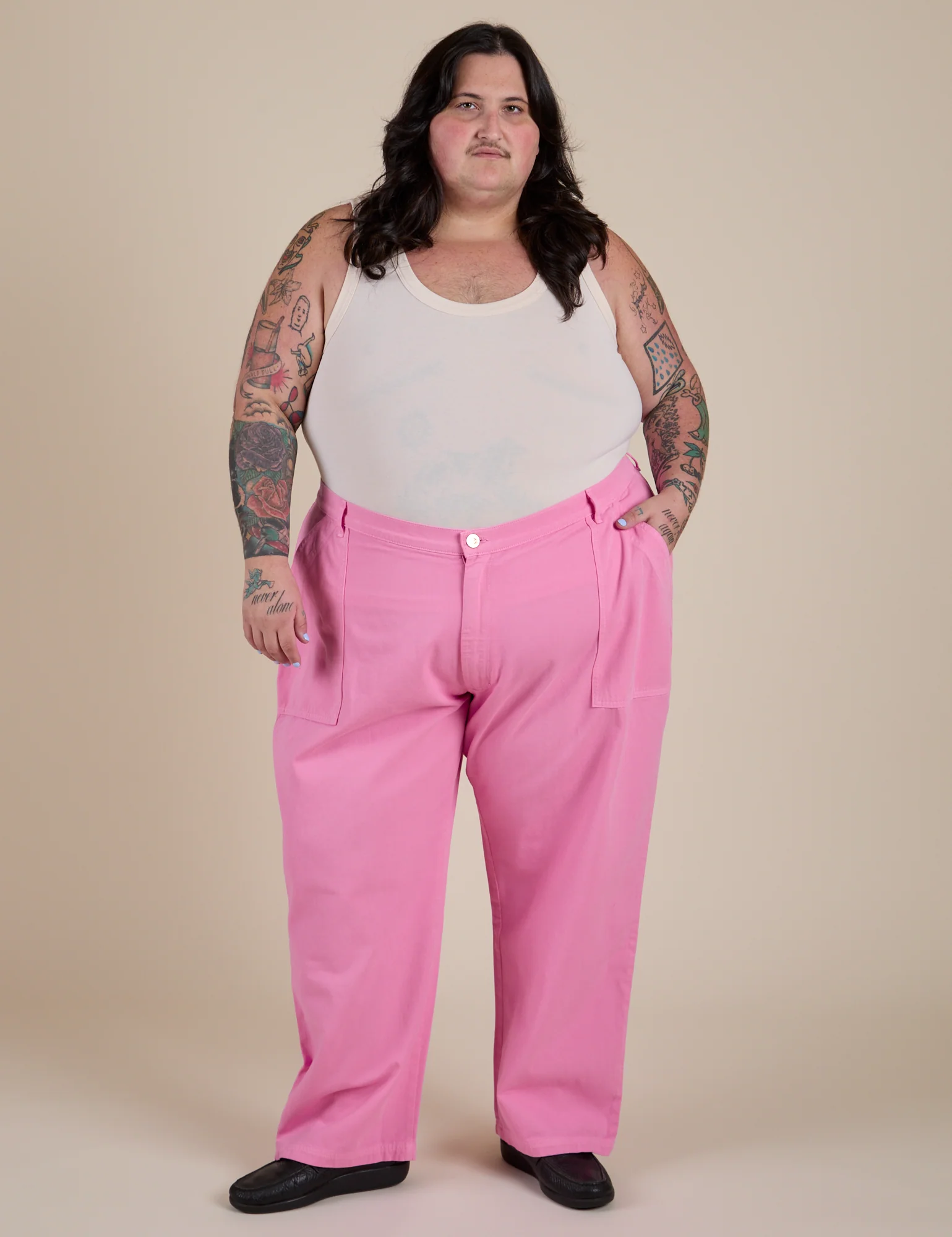 Work Pants - Bubblegum Pink - Image 20