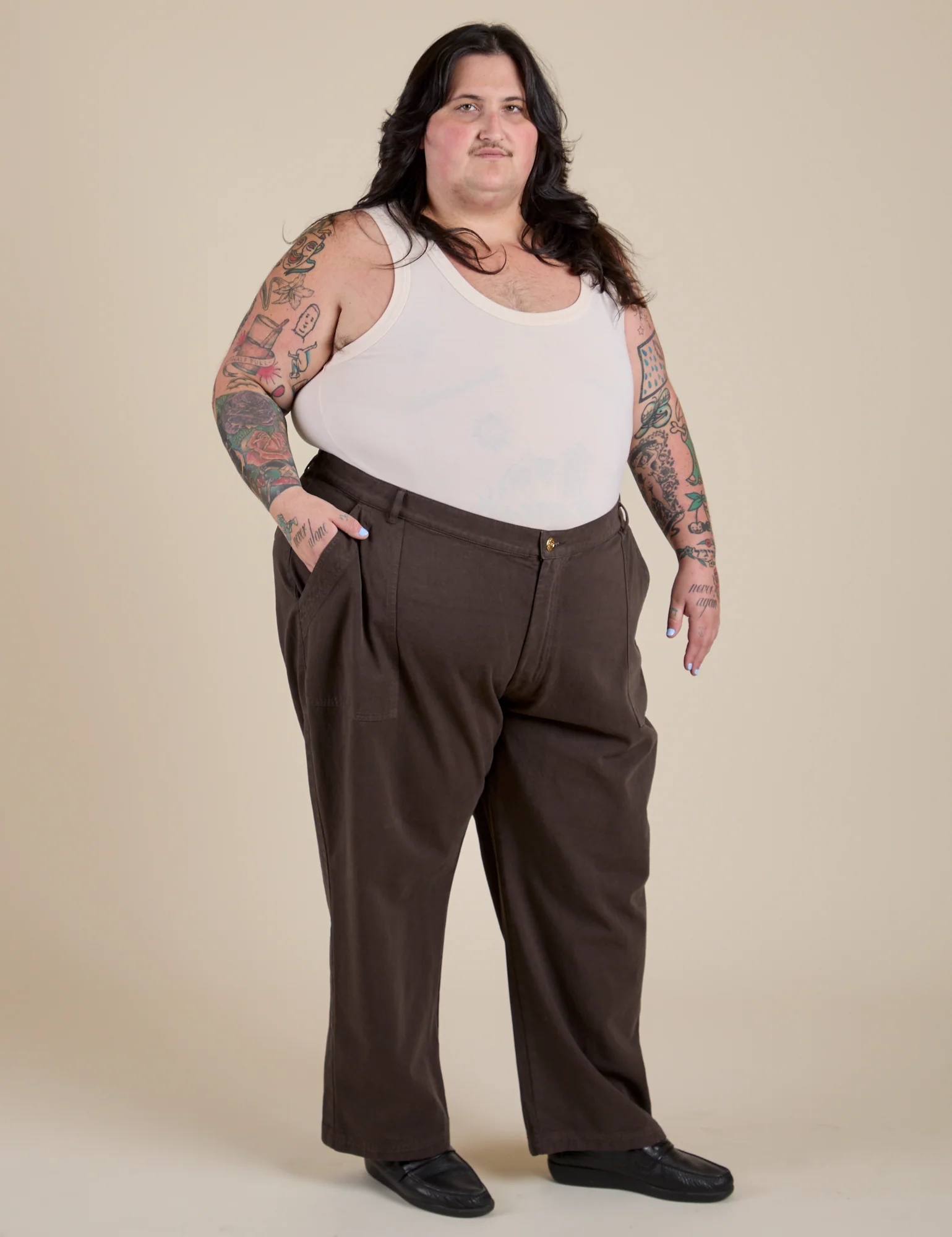 Work Pants - Espresso Brown - Image 28