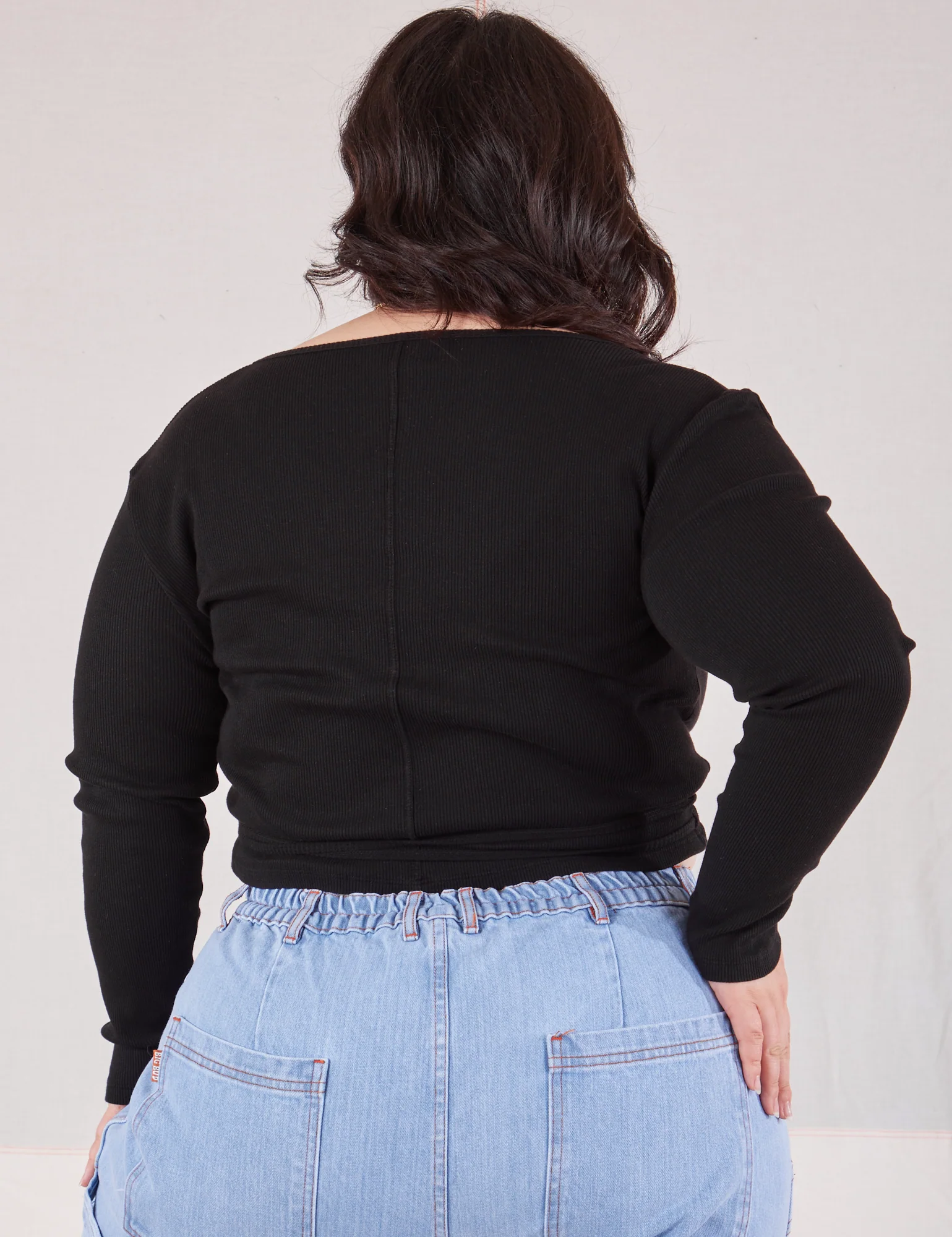 Wrap Top - Basic Black *FINAL SALE* - Image 16